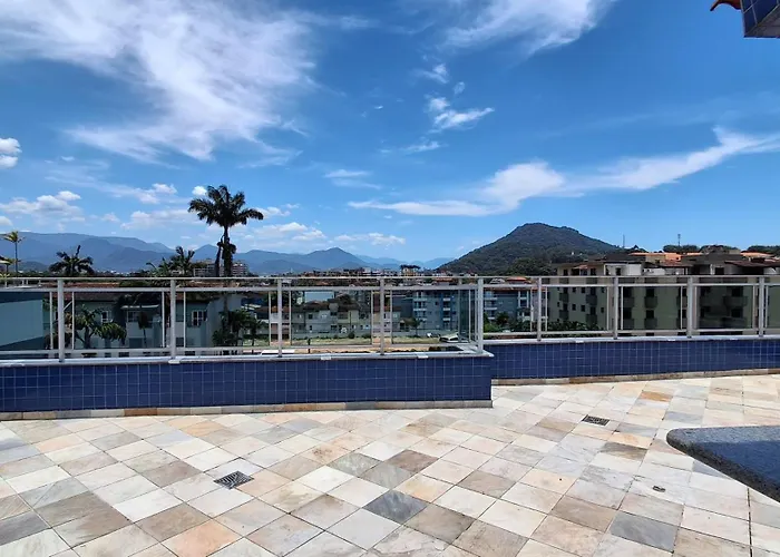 Cobertura Duplex Com Ar Condicionado Na Praia Grande De Ubatuba